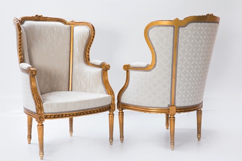 antique armchairs